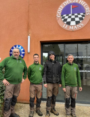 Equipe Terrain - Jean-Michel / Christopher / Jules & Jean-Charles (Manque Freddy)